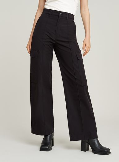 High Waist Cargo Pants